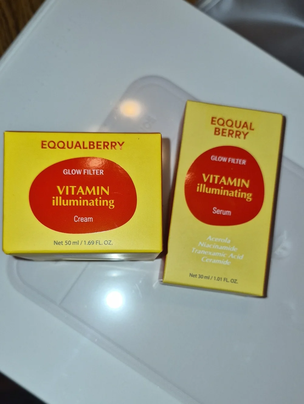 Vitamin Illuminating Cream & Serum - Eqqualberry Nwt
